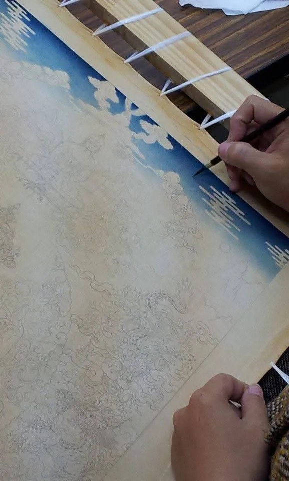 4. 點染深邃湛藍天空
